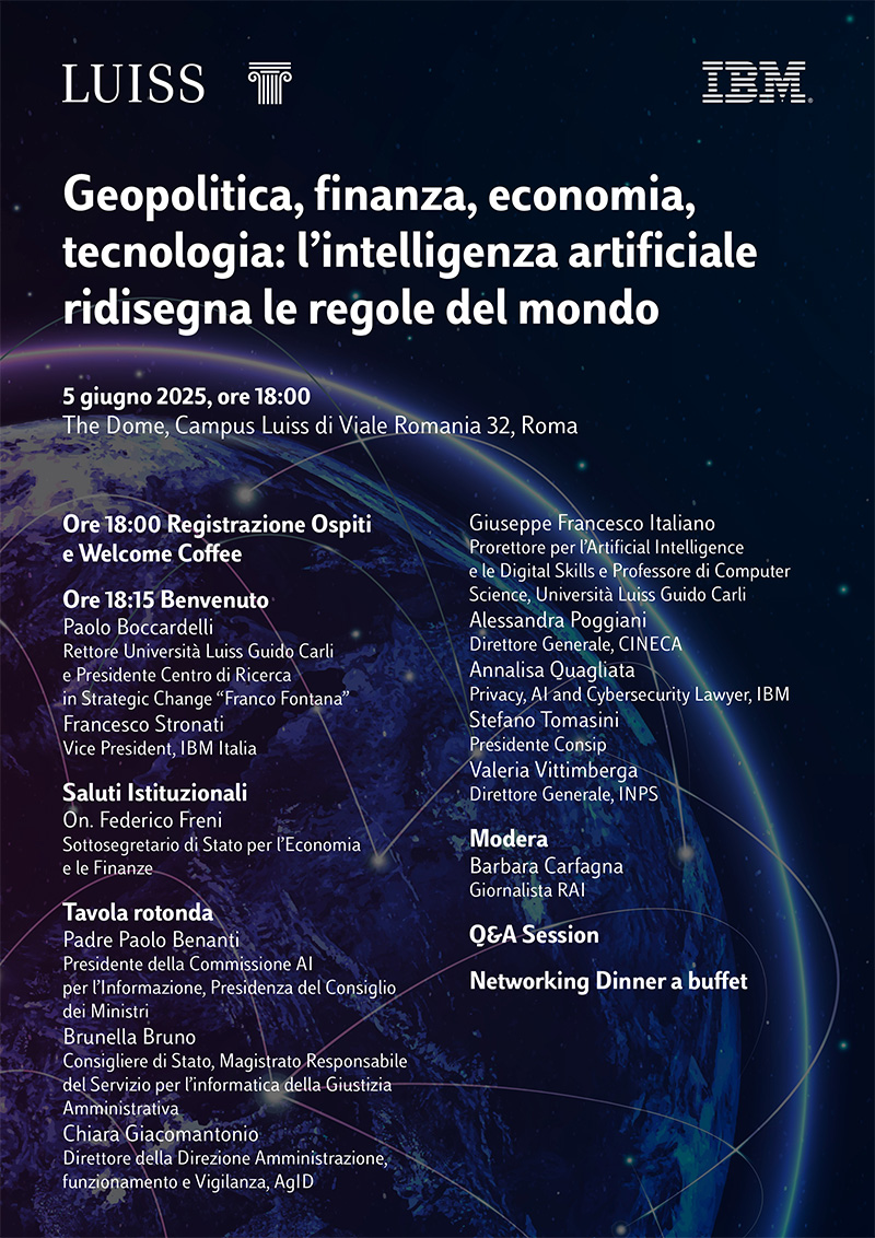 Geopolitica, finanza, economia, tecnologia: l’intelligenza artificiale ridisegna le regole del mondo